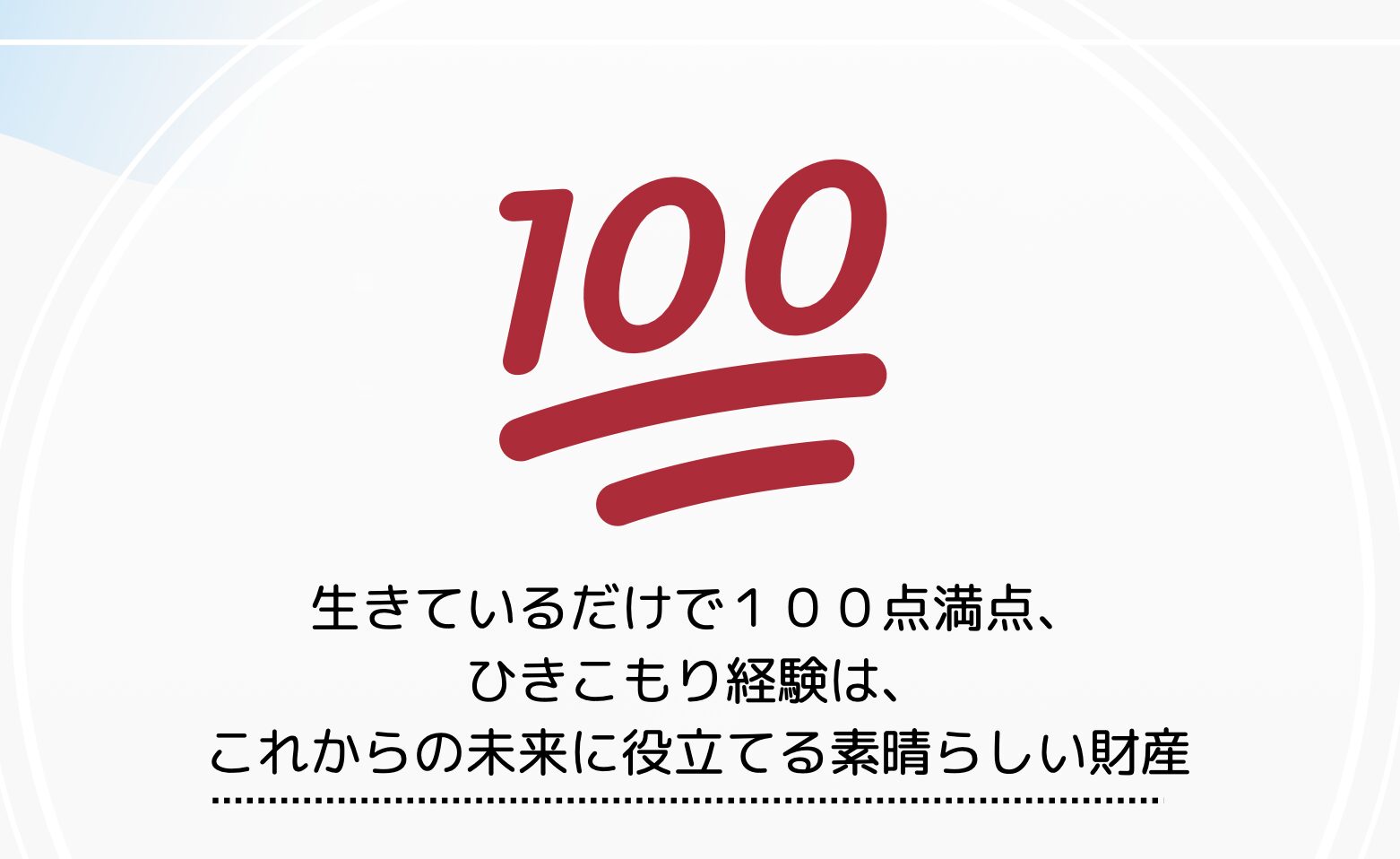 ひきこもりはあなたの全てじゃない〜今のままの自分から始めよう〜